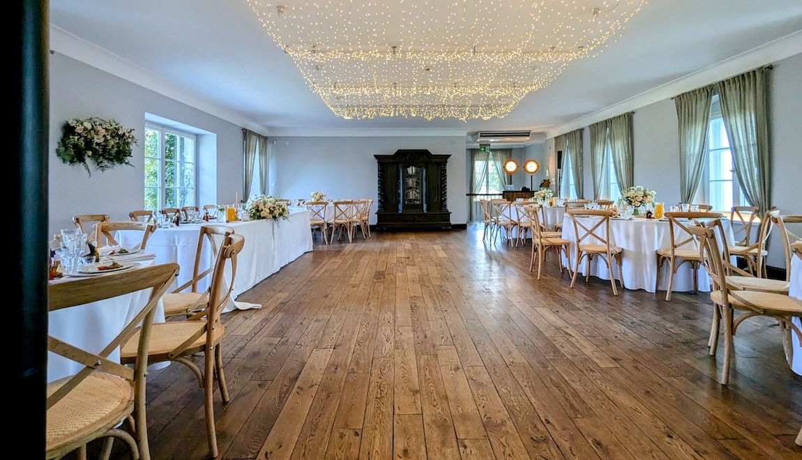 Sala weselna w Dworze Wierzenica